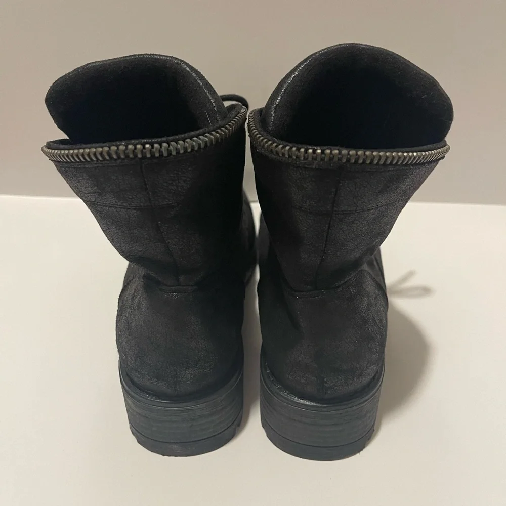 Carlos by Carlos Santana Black Ankle Boots